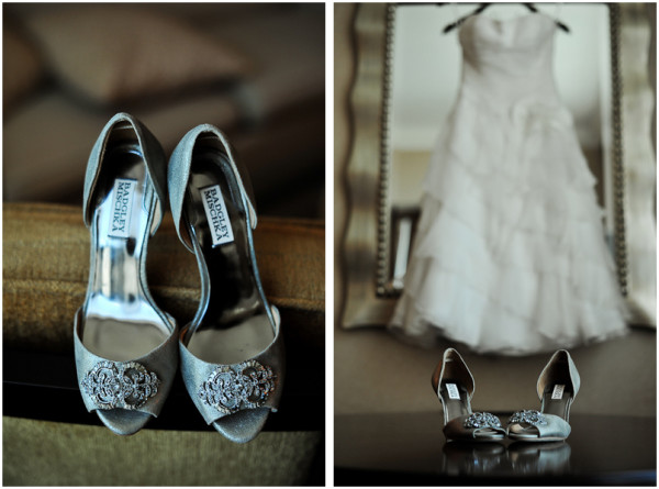 Yellow + Gray Joes Stonecrab Las Vegas Reception | JamieY Photog