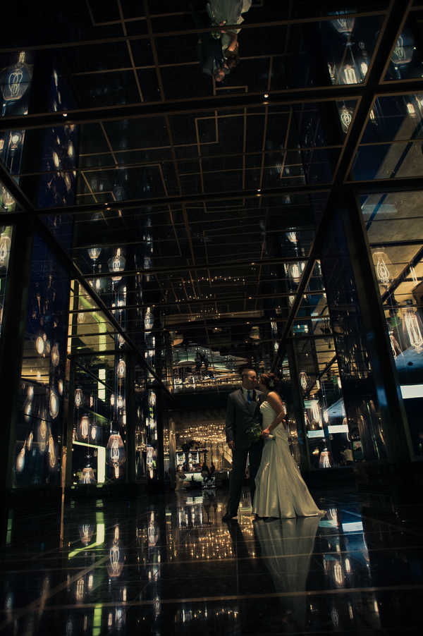 Rooftop Wedding at Platinum Hotel, Las Vegas| Brilliant Imagery