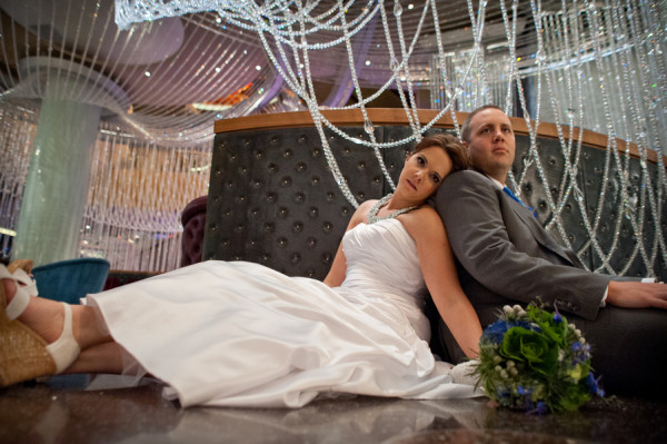 Rooftop Wedding at Platinum Hotel, Las Vegas| Brilliant Imagery