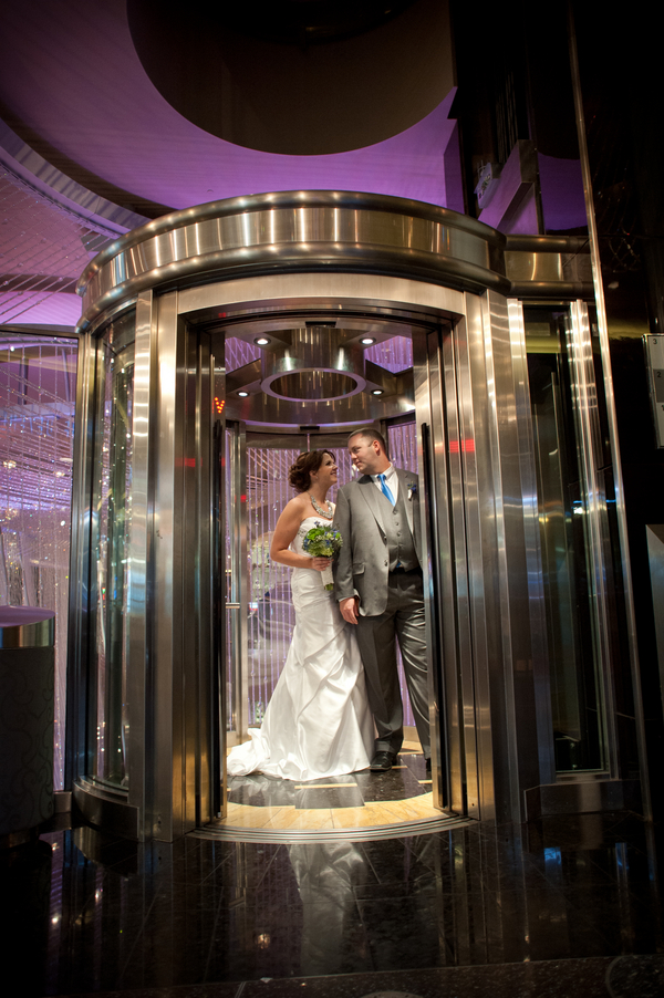 Rooftop Wedding at Platinum Hotel, Las Vegas| Brilliant Imagery