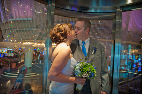 Rooftop Wedding at Platinum Hotel, Las Vegas| Brilliant Imagery