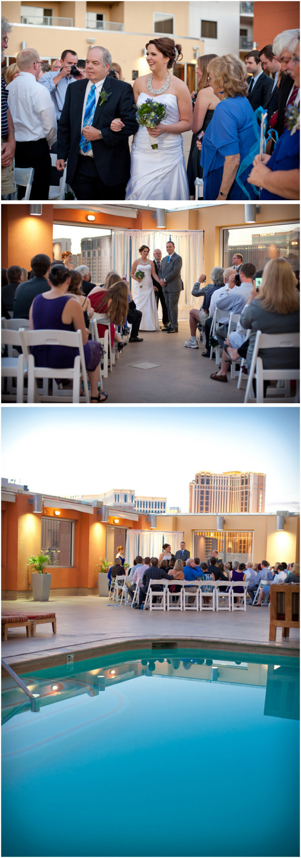 Rooftop Wedding at Platinum Hotel, Las Vegas| Brilliant Imagery