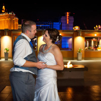 Rooftop Wedding at Platinum Hotel, Las Vegas| Brilliant Imagery