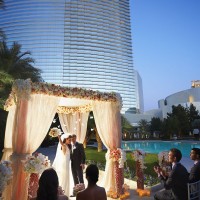 Aria Pool Wedding | Little Vegas Wedding Venue Guide