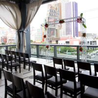 Hard Rock Cafe Patio | Little Vegas Wedding Venue