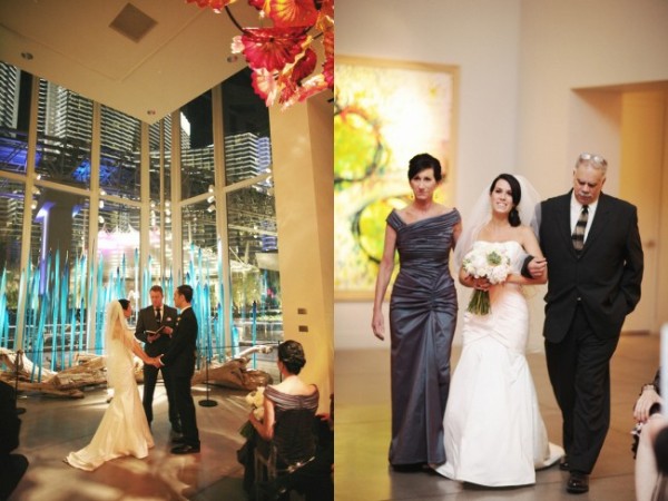 Chihuly Gallery and Aria Suite Wedding | Little Vegas Wedding | Sergio Mottola Photography