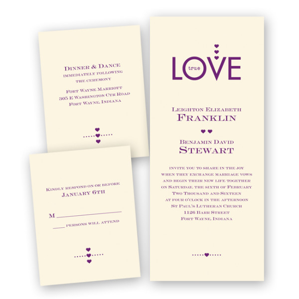 Discount Las Vegas Wedding Invitations | Little Vegas Wedding