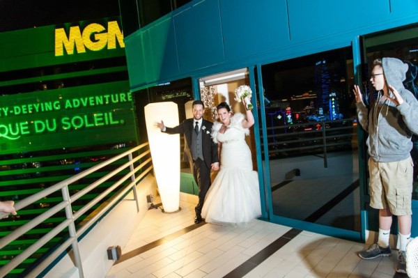 MGM Grand Skyline Terrace Wedding Reception | Little Vegas Wedding