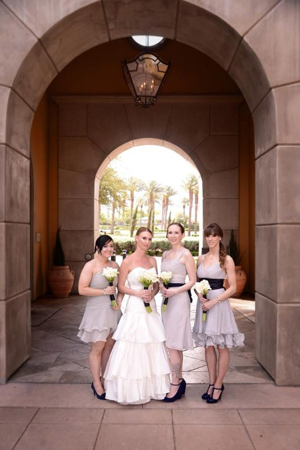 James and Cheryl's Silver and Blue Siena Golf Club Wedding from Bently ...