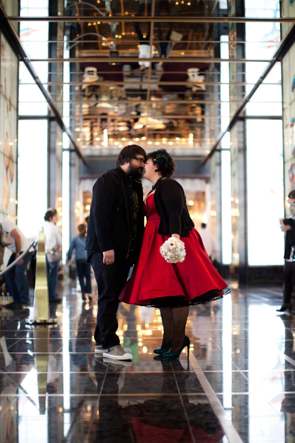 Cosmopolitan Pop Up Wedding by Heather Parker Photography | Little Vegas Wedding