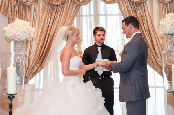 Romantic Hilton Lake Las Vegas Wedding by Images by Edi | Little Vegas Wedding