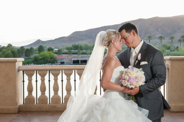 Romantic Hilton Lake Las Vegas Wedding by Images by Edi | Little Vegas Wedding