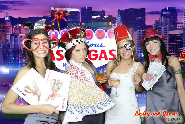 Joy Squad Las Vegas Photobooth | Little Vegas Wedding