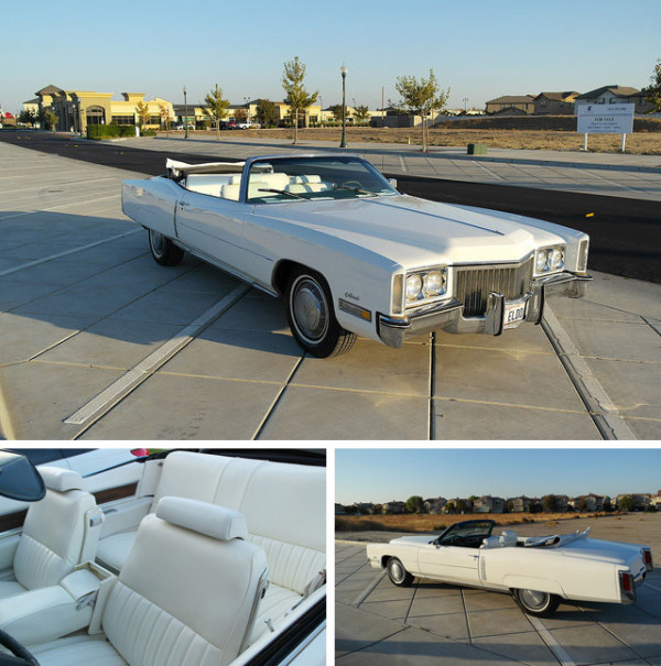 1972 Cadillac Eldorado| Unique Las Vegas Wedding Transportation | Little Vegas Wedding