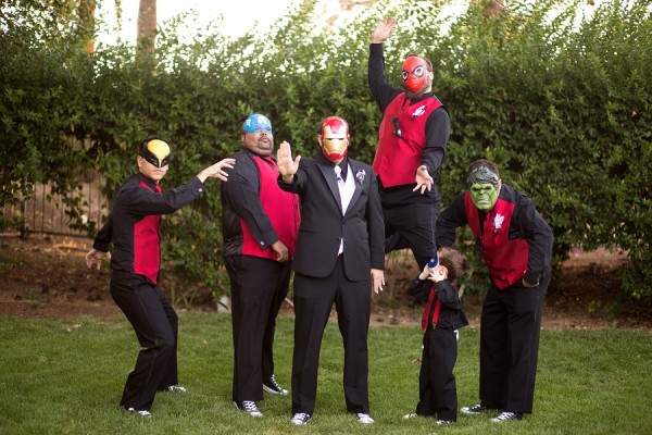 Black and Red Wedding at Canyon Gate | Little Vegas Wedding