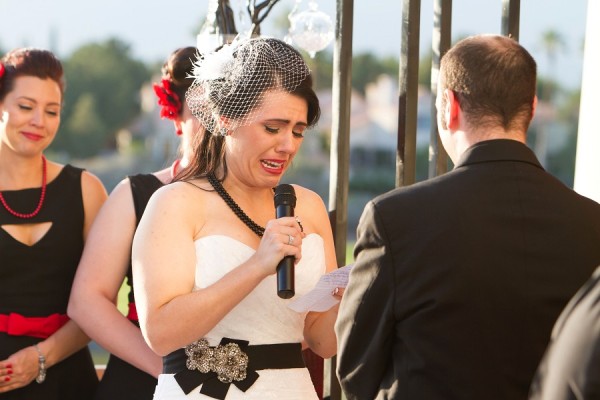 Black and Red Wedding at Canyon Gate | Little Vegas Wedding