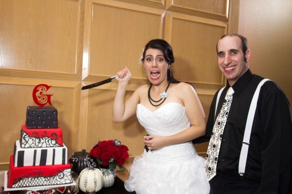 Black and Red Wedding at Canyon Gate | Little Vegas Wedding