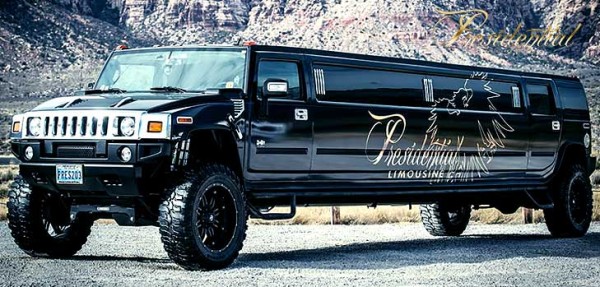 Monster Hummer | Unique Las Vegas Wedding Transportation | Little Vegas Wedding