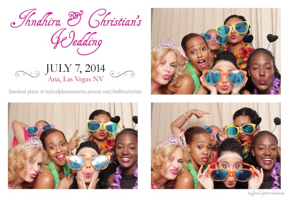 Vegas Wedding Photobooth Contest | Little Vegas Wedding