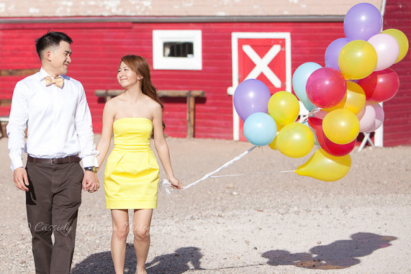 Up Themed Engagement | Little Vegas Wedding