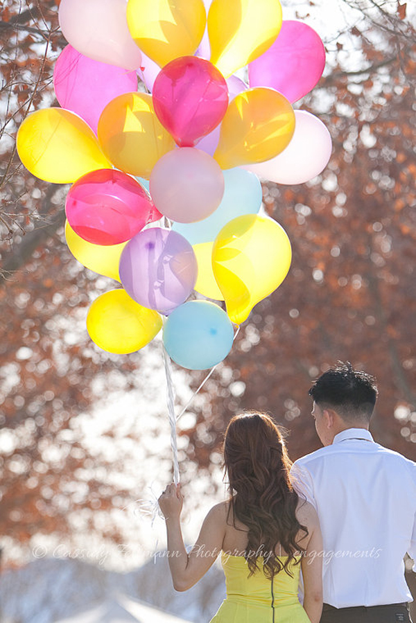Up Themed Engagement | Little Vegas Wedding