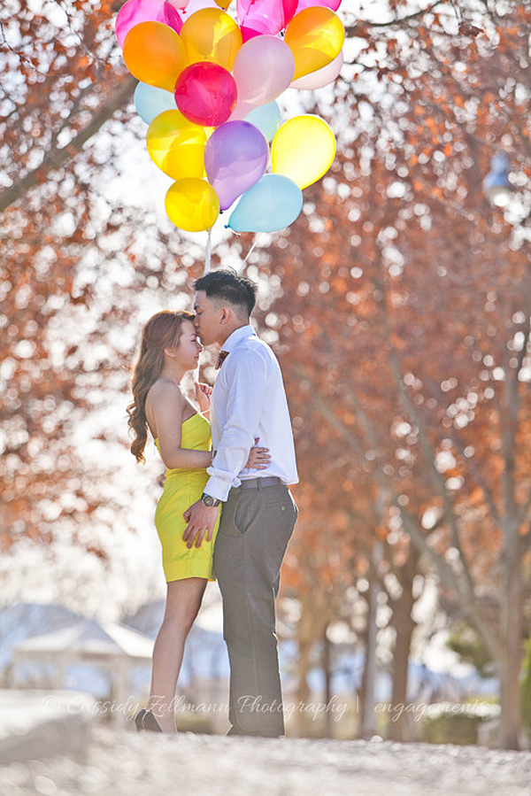 Up Themed Engagement | Little Vegas Wedding