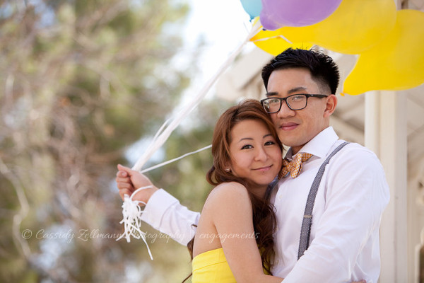 Up Themed Engagement | Little Vegas Wedding