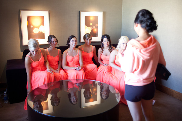 Casual Reception at Caesars Palace | Little Vegas Wedding