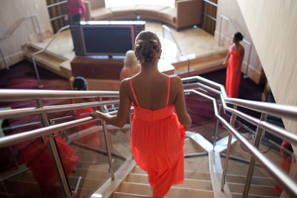 Casual Reception at Caesars Palace | Little Vegas Wedding