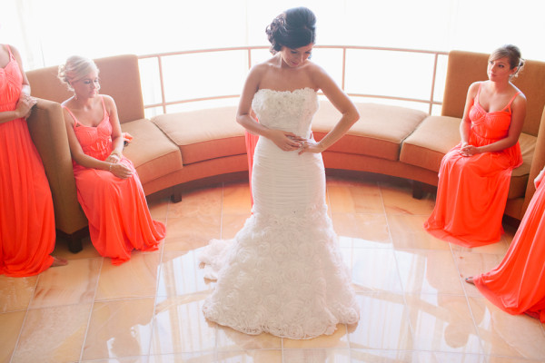 Casual Reception at Caesars Palace | Little Vegas Wedding
