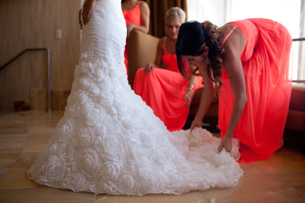 Casual Reception at Caesars Palace | Little Vegas Wedding