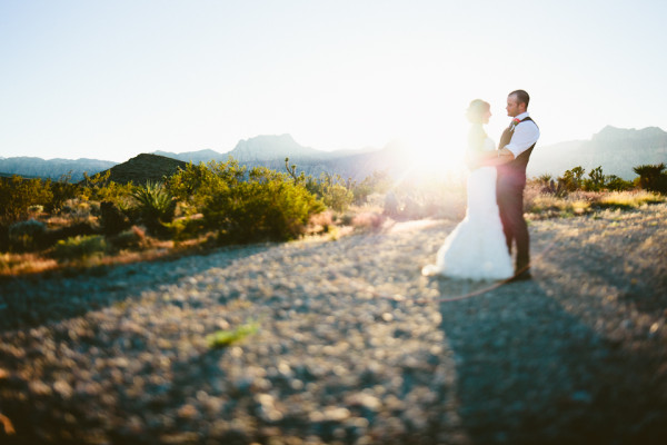 Casual Reception at Caesars Palace | Little Vegas Wedding