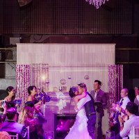 Purple Nightclub Wedding at Chateau | Little Vegas Wedding