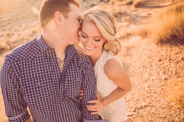 Desert Engagement | Little Vegas Wedding