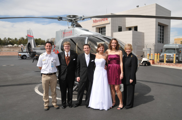 Maverick Helicopter Grand Canyon Wedding | Little Vegas Wedding