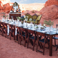 Rustic-Glam Valley of Fire Wedding | Little Vegas Wedding