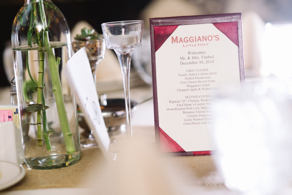 Maggianos Restaurant Reception | Little Vegas Wedding