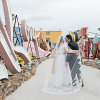 Neon Museum Wedding | Little Vegas Wedding