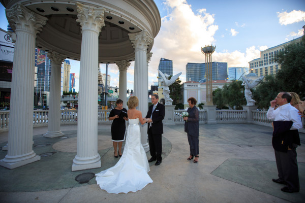 Caesars Palace Elopement | Little Vegas Wedding