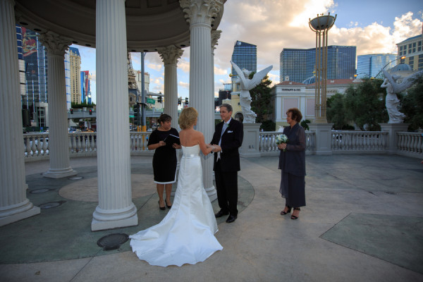 Caesars Palace Elopement | Little Vegas Wedding