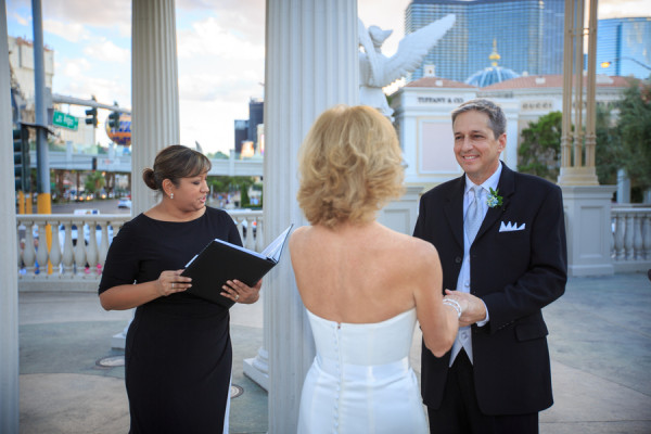 Caesars Palace Elopement | Little Vegas Wedding
