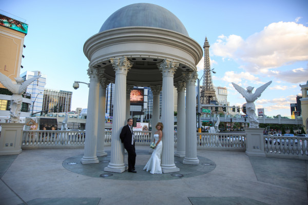 Caesars Palace Elopement | Little Vegas Wedding