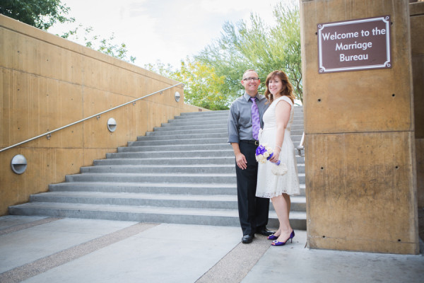 Downtown Vegas Elopement | Little Vegas Wedding