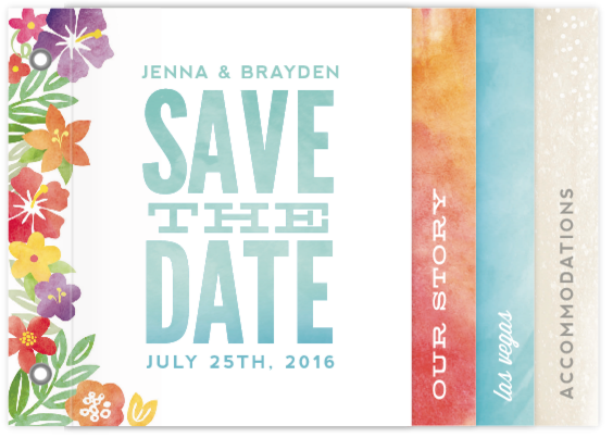 Las Vegas Save the Dates | Little Vegas Wedding