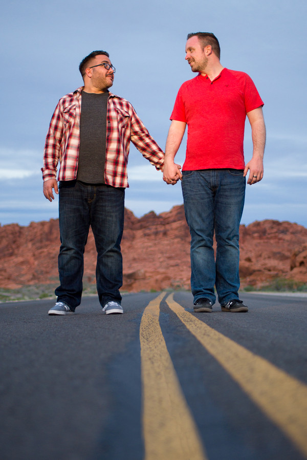 Vegas Engagement | Little Vegas Wedding