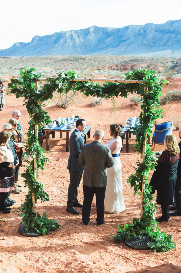 Magical Desert Elopement | Little Vegas Wedding