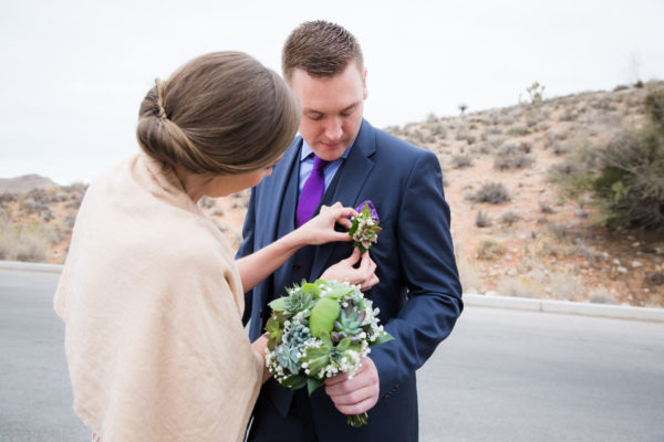 Red Rock Canyon Engagement | Little Vegas Wedding