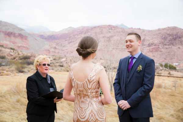 Red Rock Canyon Engagement | Little Vegas Wedding