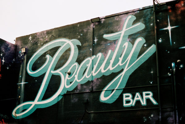 Retro Downtown Vegas Engagement | Little Vegas Wedding