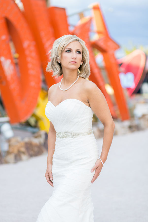 Neon Museum | Little Vegas Wedding